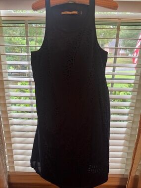 Susana Monaco Navy Tank Shell Dress
